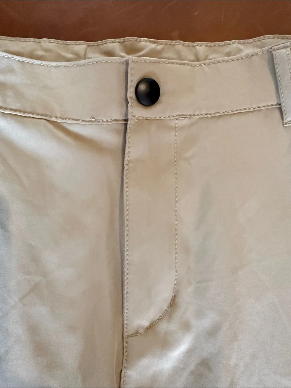 Old Navy Tech Hybrid khaki Chino Shorts, boys size 16